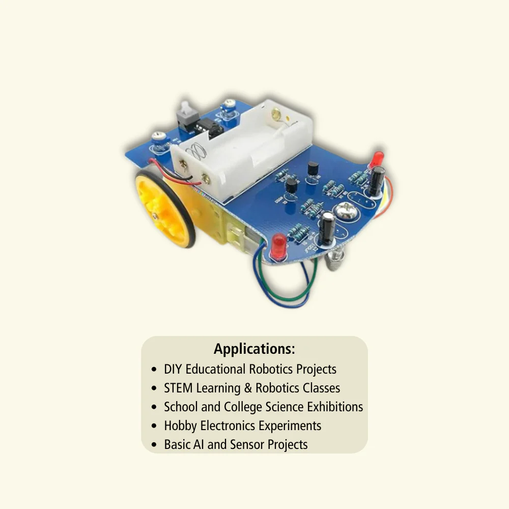 DIY D2-1 Intelligent Line Follower / Tracing Car Kit - Image 5