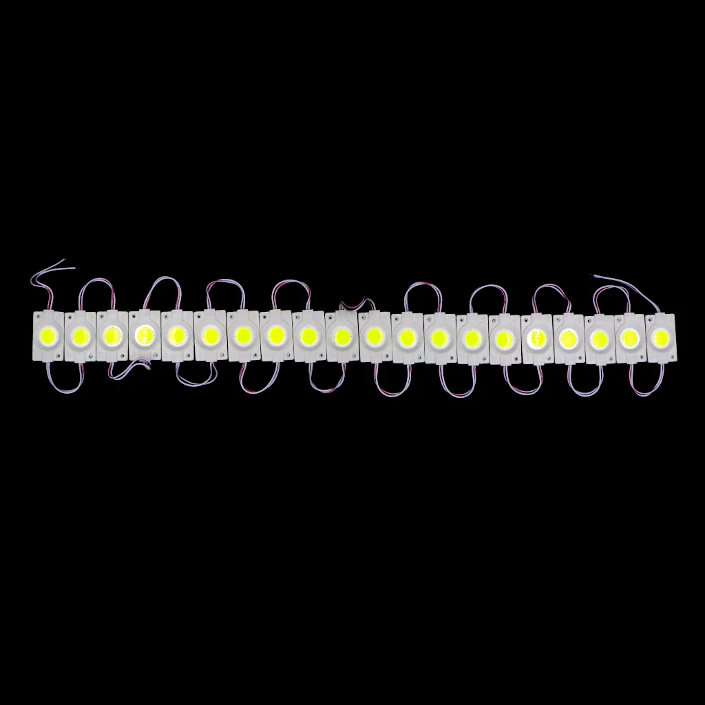 [Multiple Colors] DC 12V 2.4W Coin COB High Brightness Waterproof Injection Module With Clear Lens For Advertisement Light Box / Led Sign Boards / Decoration - Image 36