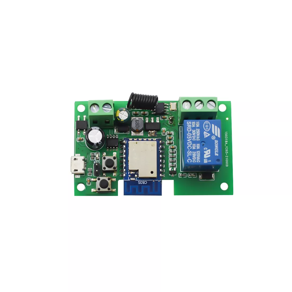 DC 5V 12V 433Mhz WiFi Wireless Smart Switch Relay Module For Smart Home For Apple Android App Control Self-lock - Image 3