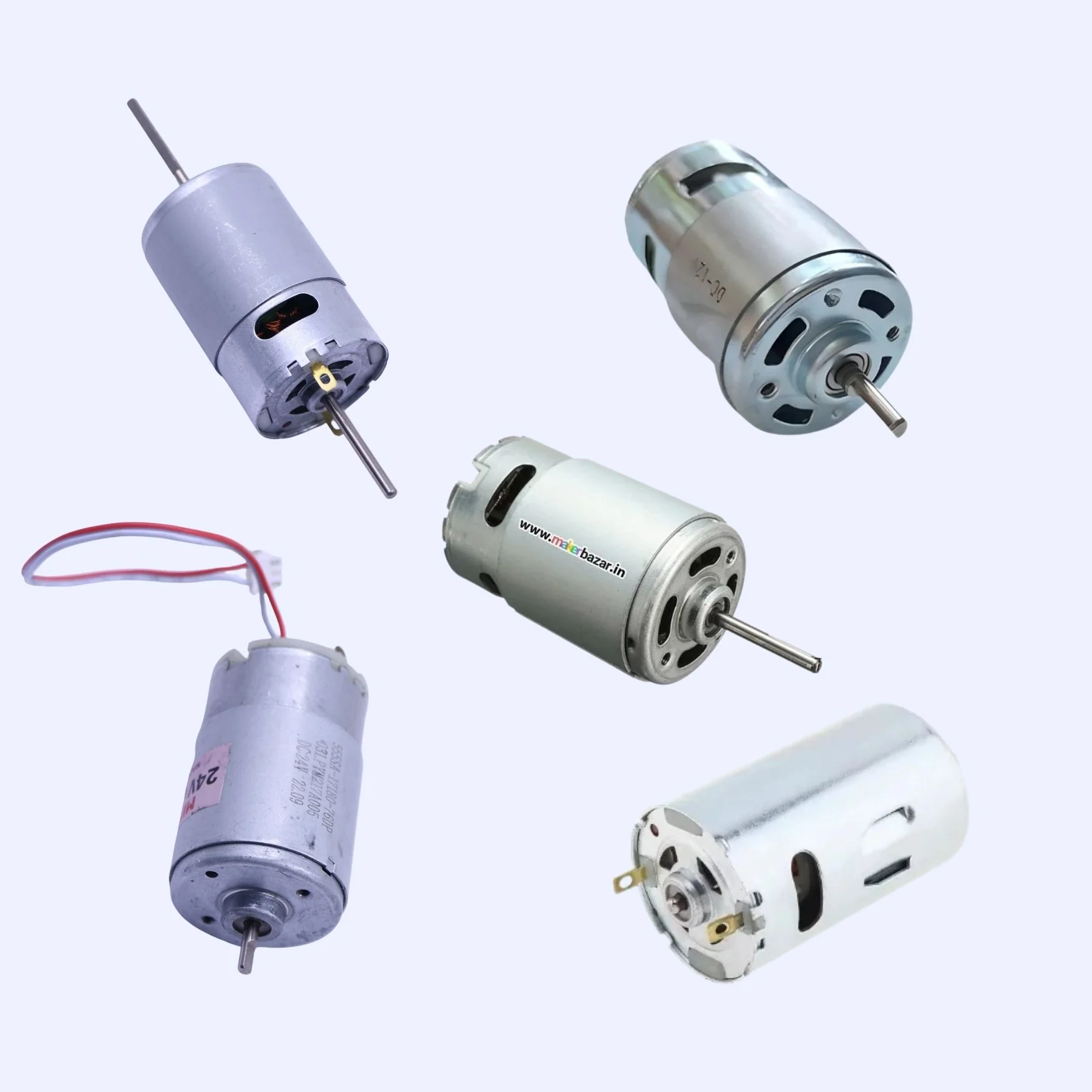 DC 12V RS-555 Motor [Bearing-Type]