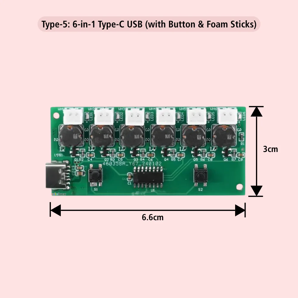 5VDC 108KHz Humidifier/Mist Maker USB Spray Module - Image 9