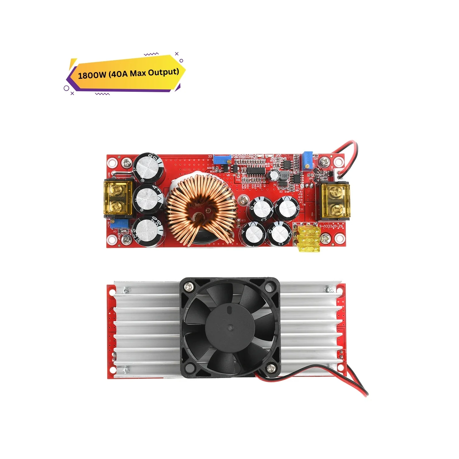 10-60V To 12-90V DC-DC Boost Converter Step-Up Power Supply Module Adjustable Voltage Charger - Image 4