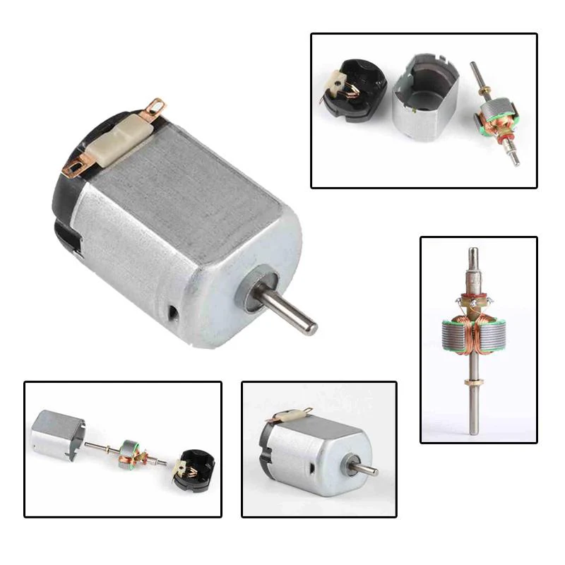 130 Micro DC Toy Motor - Small Single Shaft High RPM 3V-6V DIY (29x20x15mm) - Image 6
