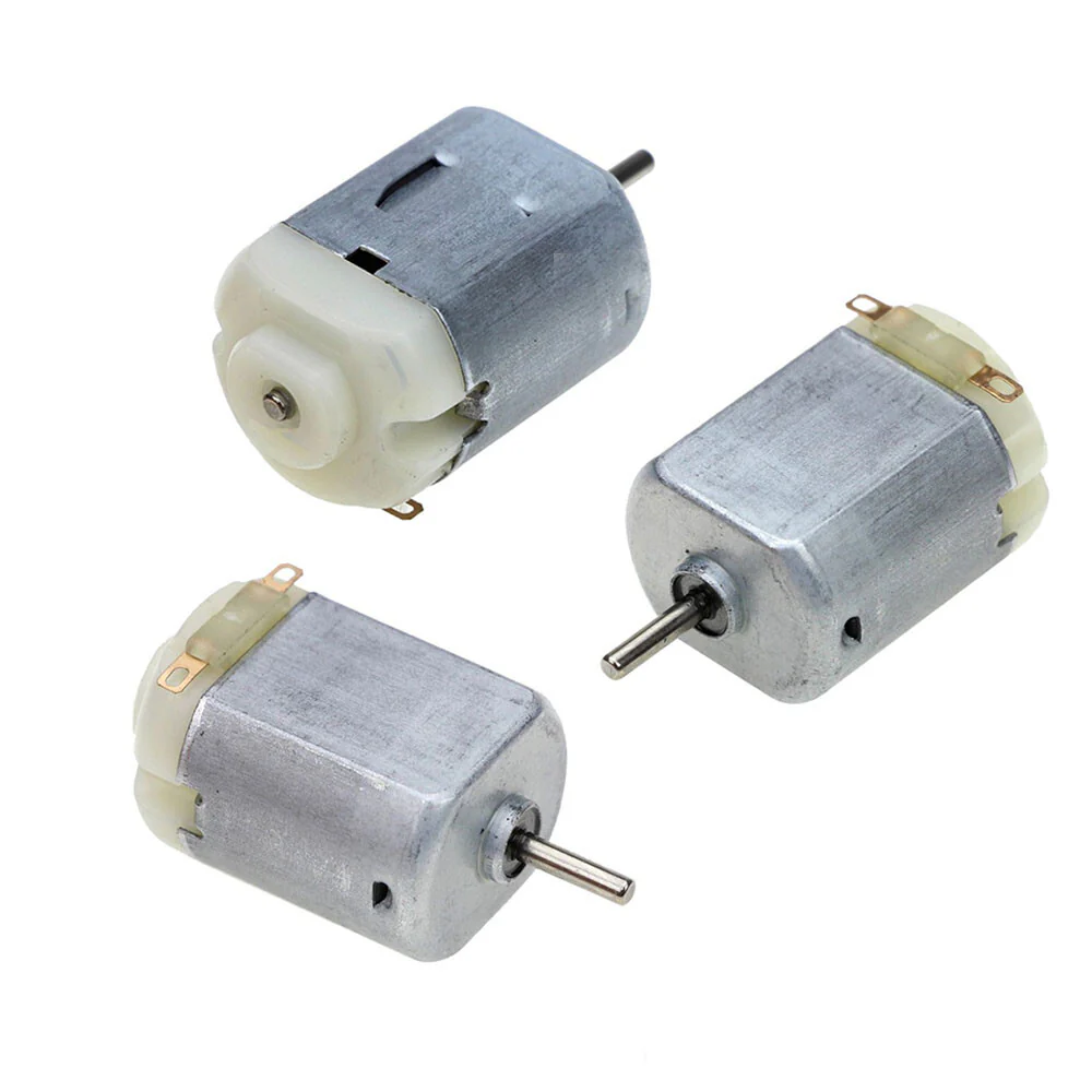 130 Micro DC Toy Motor - Small Single Shaft High RPM 3V-6V DIY (29x20x15mm) - Image 8