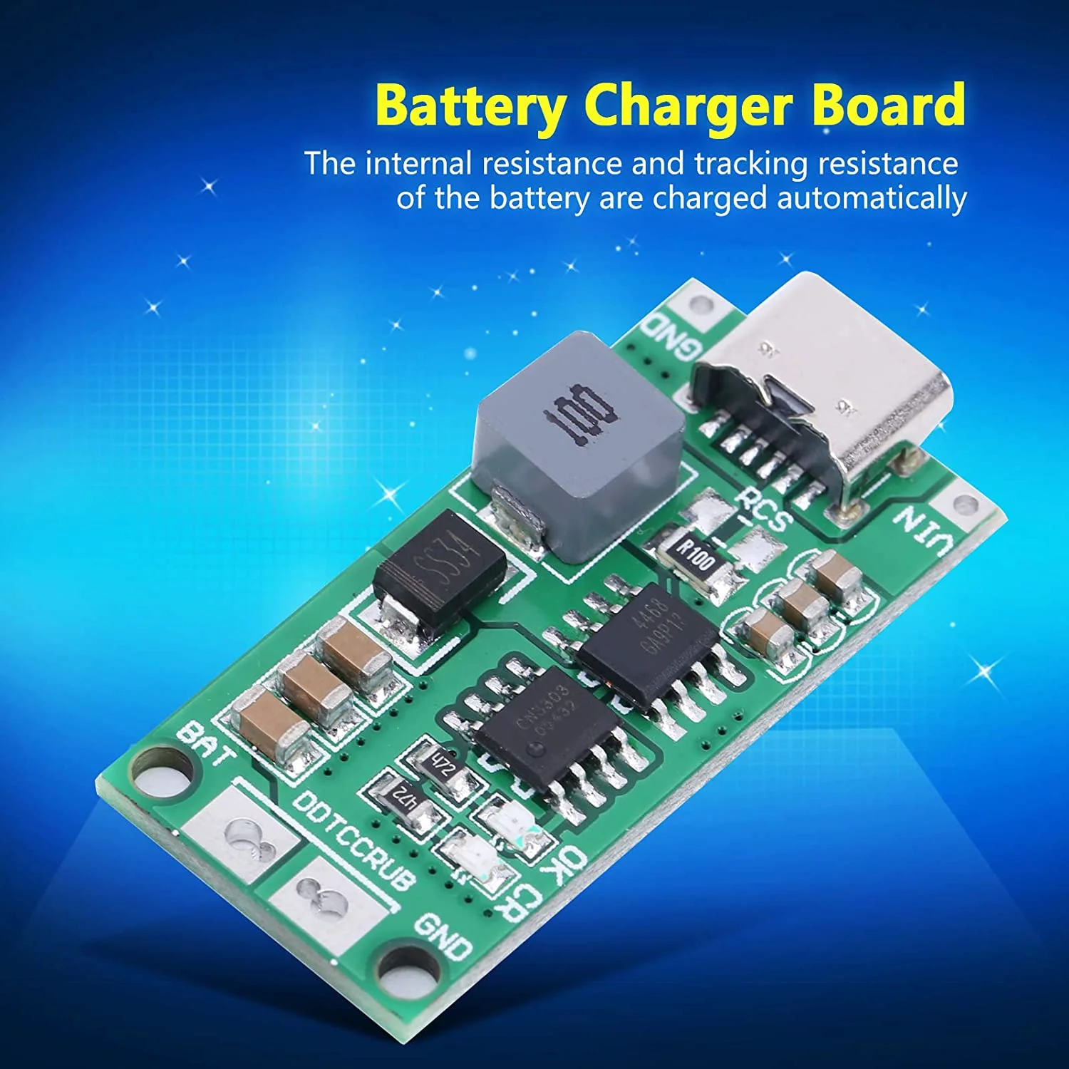 DDTCCRUB 4S‑1A Li-ion Battery Charging Module Step Up Boost Lithium Cell Charger - Image 6