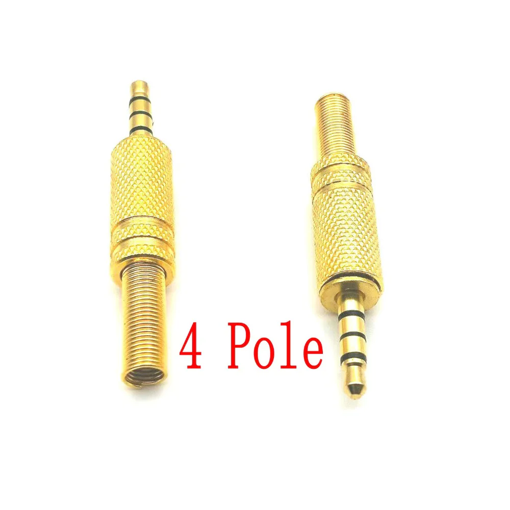 [Design-2] Full Metal Audio Jack Connector Male With Spring Tail - Image 20