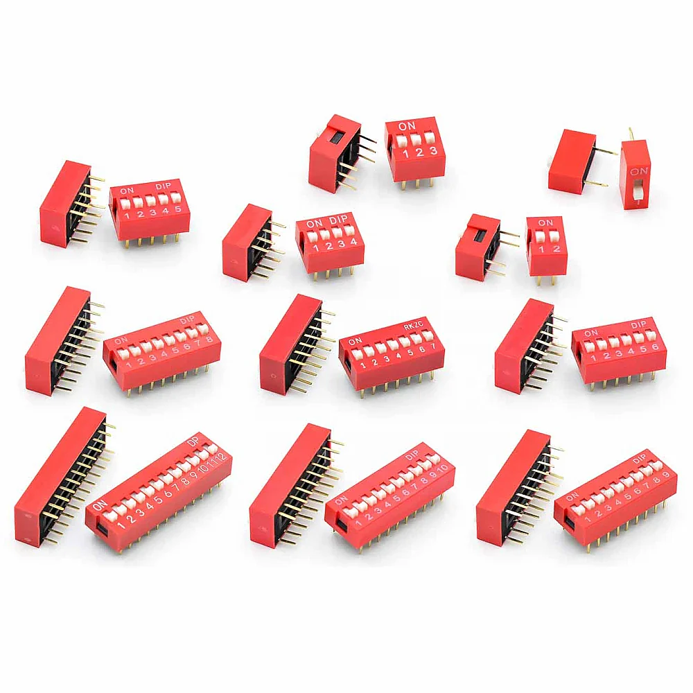 DIP Slide Switch 2.54mm Straight - Image 2
