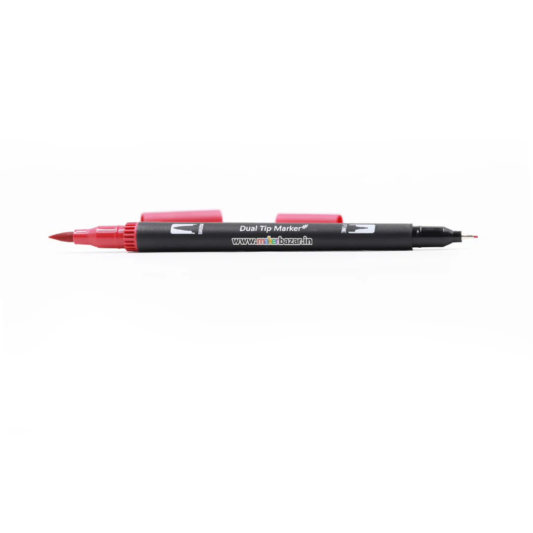 24 Colors Shades of Dual Tip Brush and Pen Combination Set - Image 5