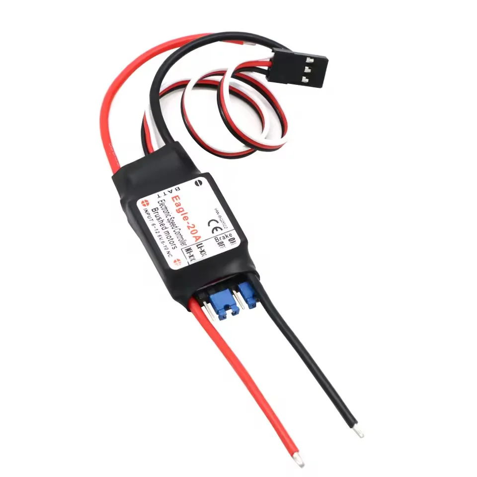Eagle 20A / 30A 2–3S ESC Speed Controller with 1A/5V BEC for RC Airplanes - Image 2
