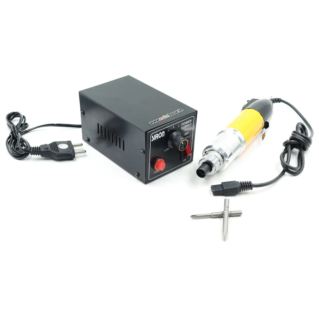Siron: Electric Screwdriver 802 with 2 Bits and Power Supply - Image 12