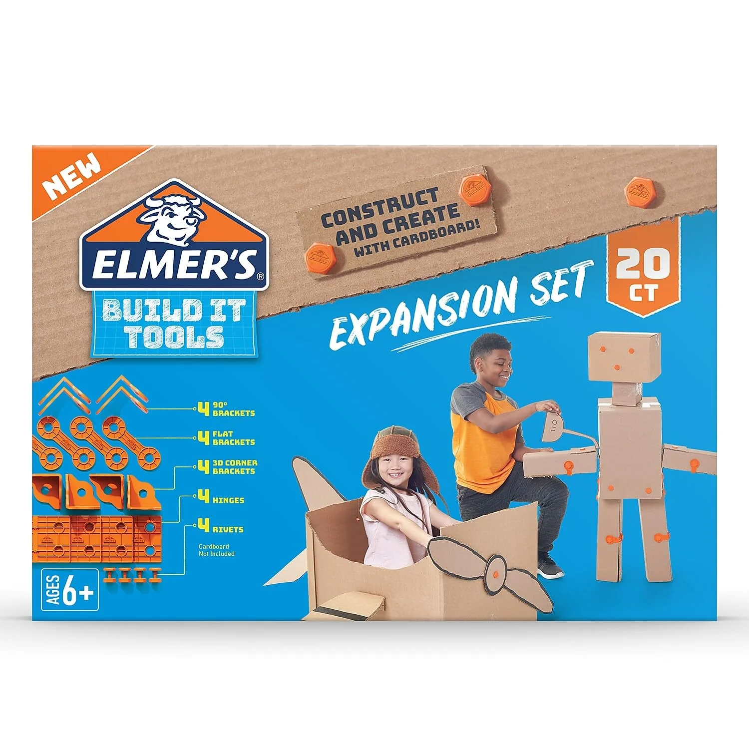 Elmer's Build It Cardboard Tools Craft Kit - Image 2