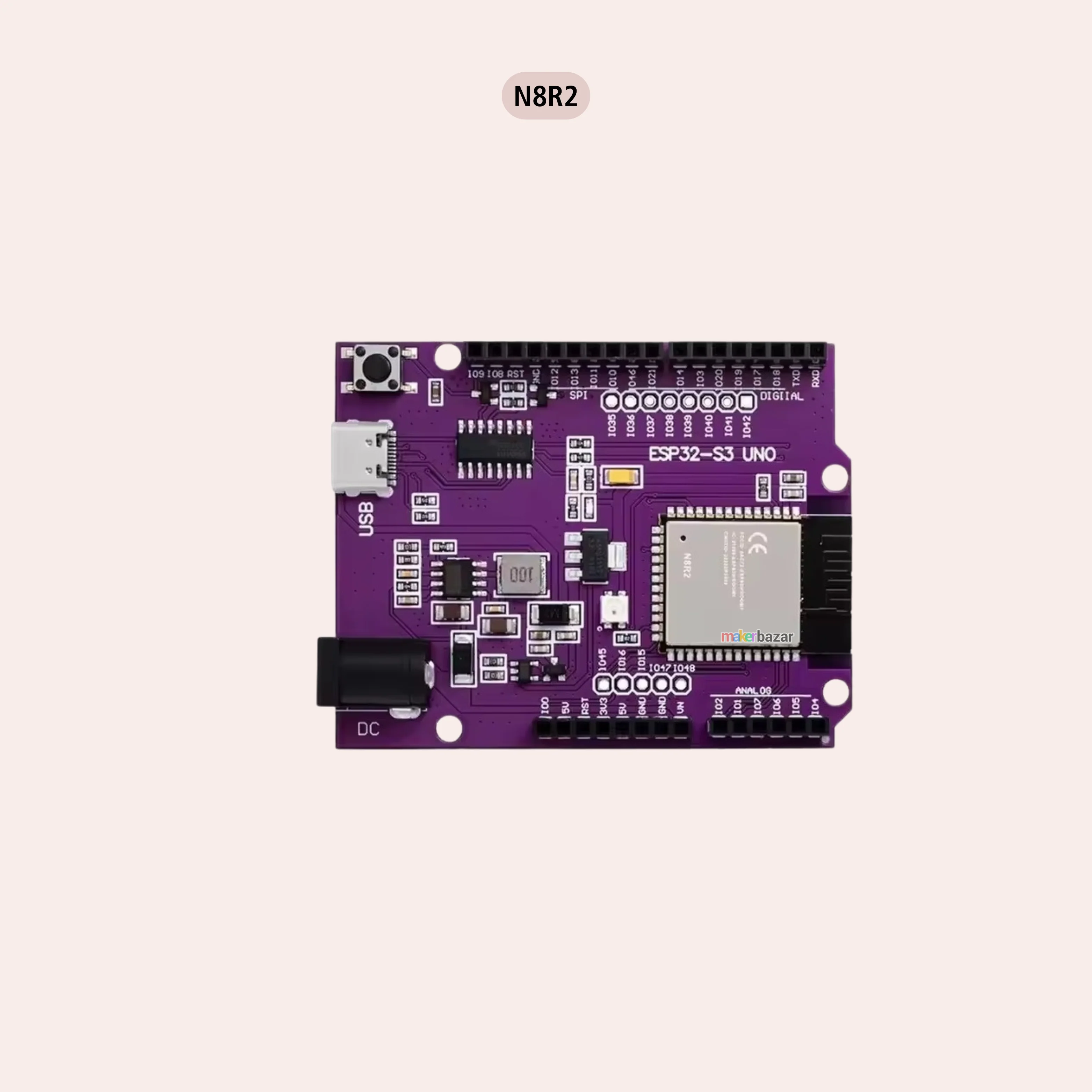 ESP32-S3 UNO Development Board WiFi Bluetooth - Image 3