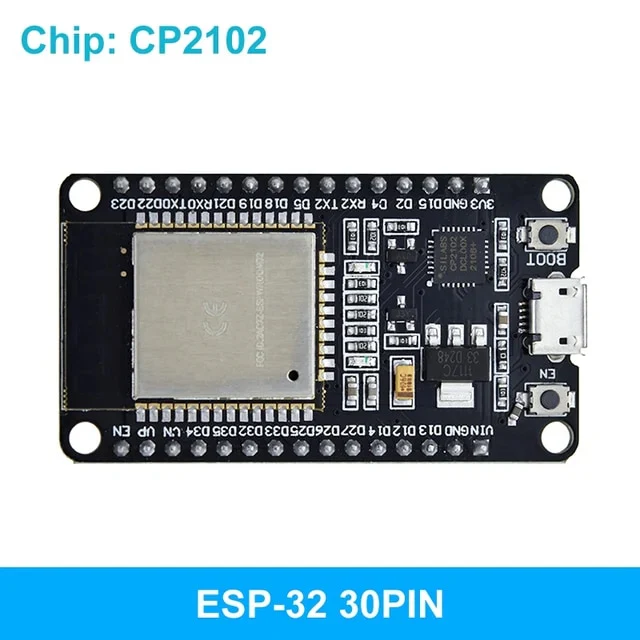 ESP32 WROOM WiFi BLE Bluetooth IOT Node MCU Board - Image 5