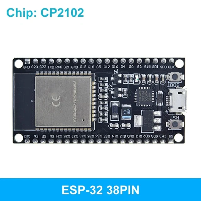 ESP32 WROOM WiFi BLE Bluetooth IOT Node MCU Board - Image 6