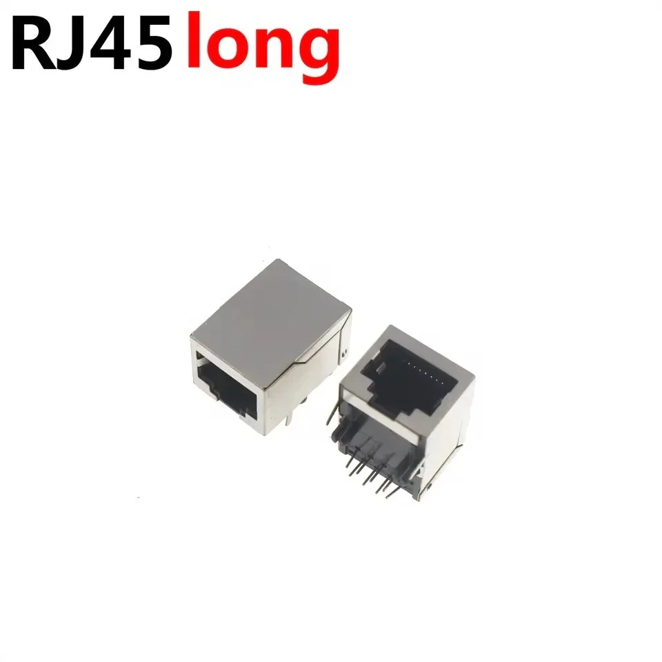 Ethernet Connector PCB Mount Female RJ45 8P8C - Image 3