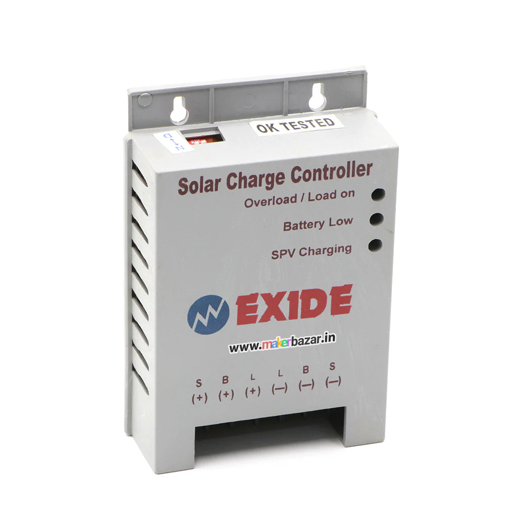 Exide 12V/24V 10A PWM Solar Charge Controller - Image 2