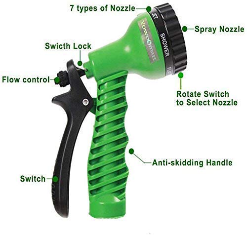 [Type 1] Expandable Magic Hose Water Pipe With Spray Gun – 30feet/10m for Cars/ Garden - Image 7