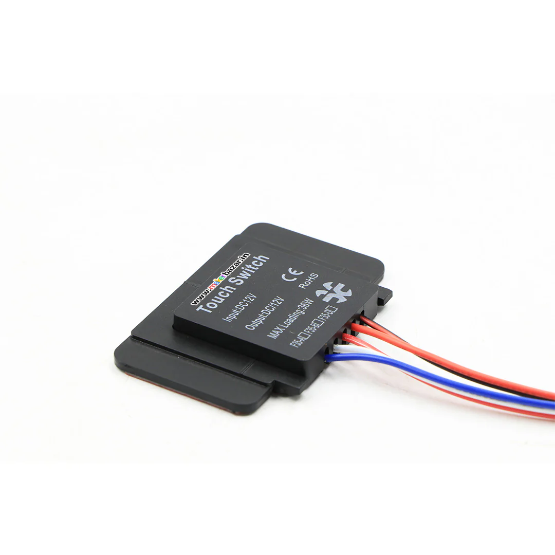 12V 3A Triple Mirror Touch Switch With Dimmer Operate Two LED Strips - Image 5