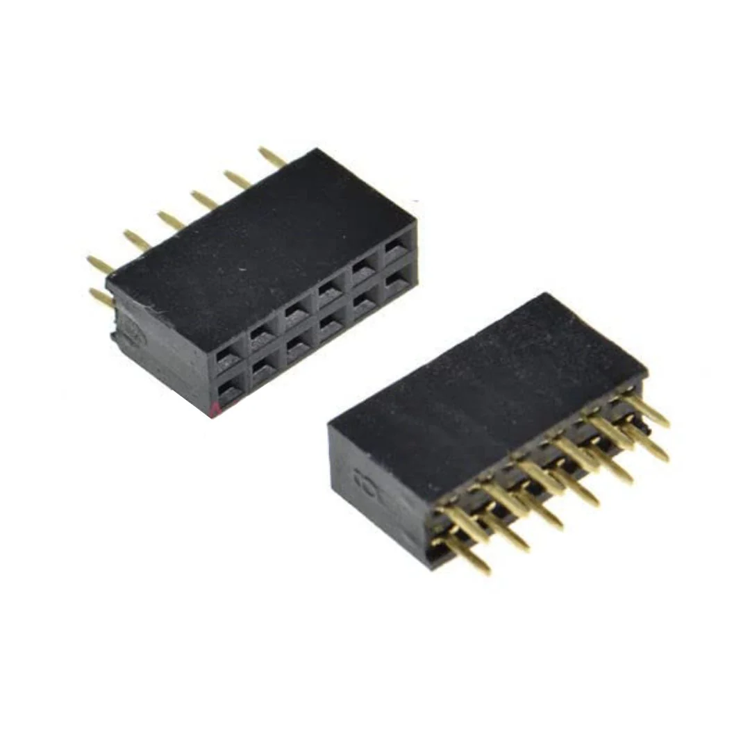 Female Berg Strip 2.54mm Straight Header Pin - Image 31
