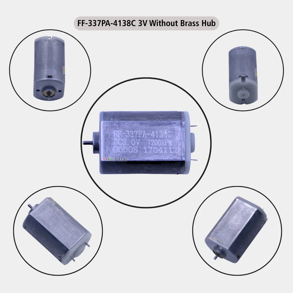 FF-337PA Hair Clipper/Trimmer/Shaver DC Motor ~(29 x 23mm) - Image 12