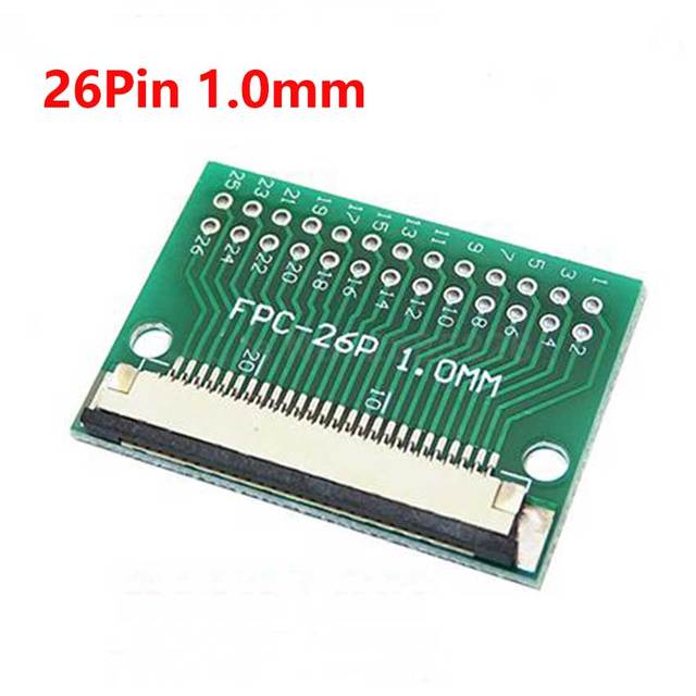 FFC / FPC Adapter Board 1mm to 2.54mm Soldered Connector - Image 5