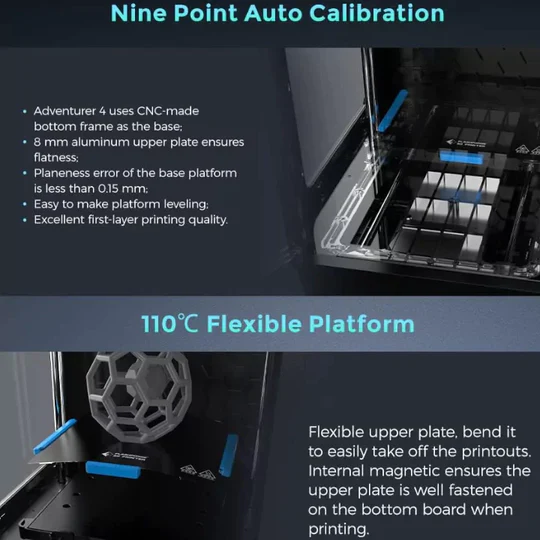 Flashforge Adventurer 4 3D Printer - Image 3