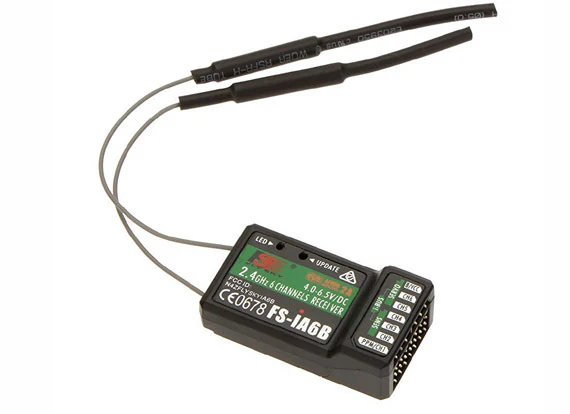 FlySky FS-IA6B RF 2.4GHz 6CH PPM Output with iBus Port Receiver - Image 6