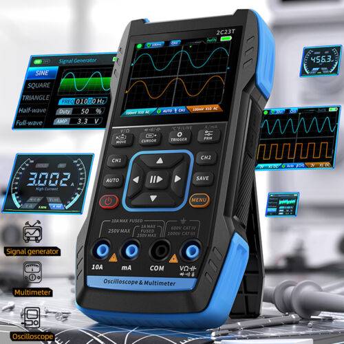 FNIRSI 2C23T- 3in1 Handheld Digital Oscilloscope 10Mhz Bandwidth With 2 Channels - Image 2
