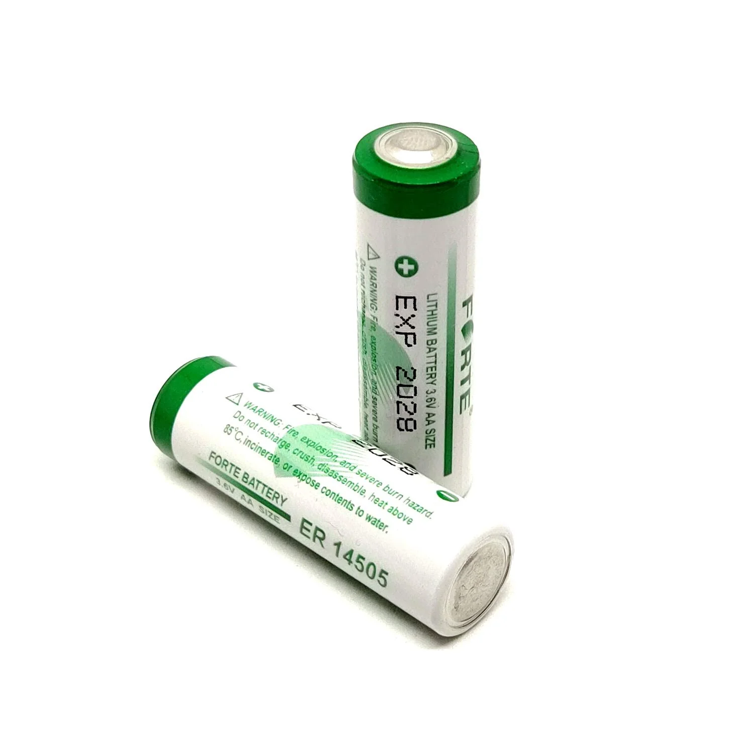 Forte: ER14505 Size-AA 3.6V 2700mAh Lithium Battery Cell Non-Rechargeable Battery with Button Top - Image 4