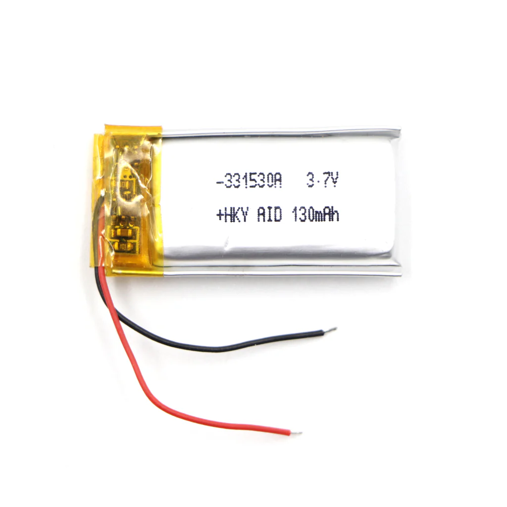 Generic: 331530 3.7v 130mah Lipo Battery - Single Cell Lithium Polymer Battery - Image 2