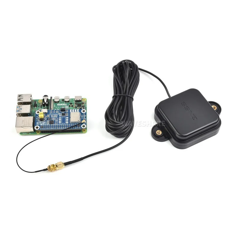 Waveshare: 25482 GNSS L1+L2+L5 Multi-GNSS & Multi-Frequency Active Antennaioning Systems - Image 3