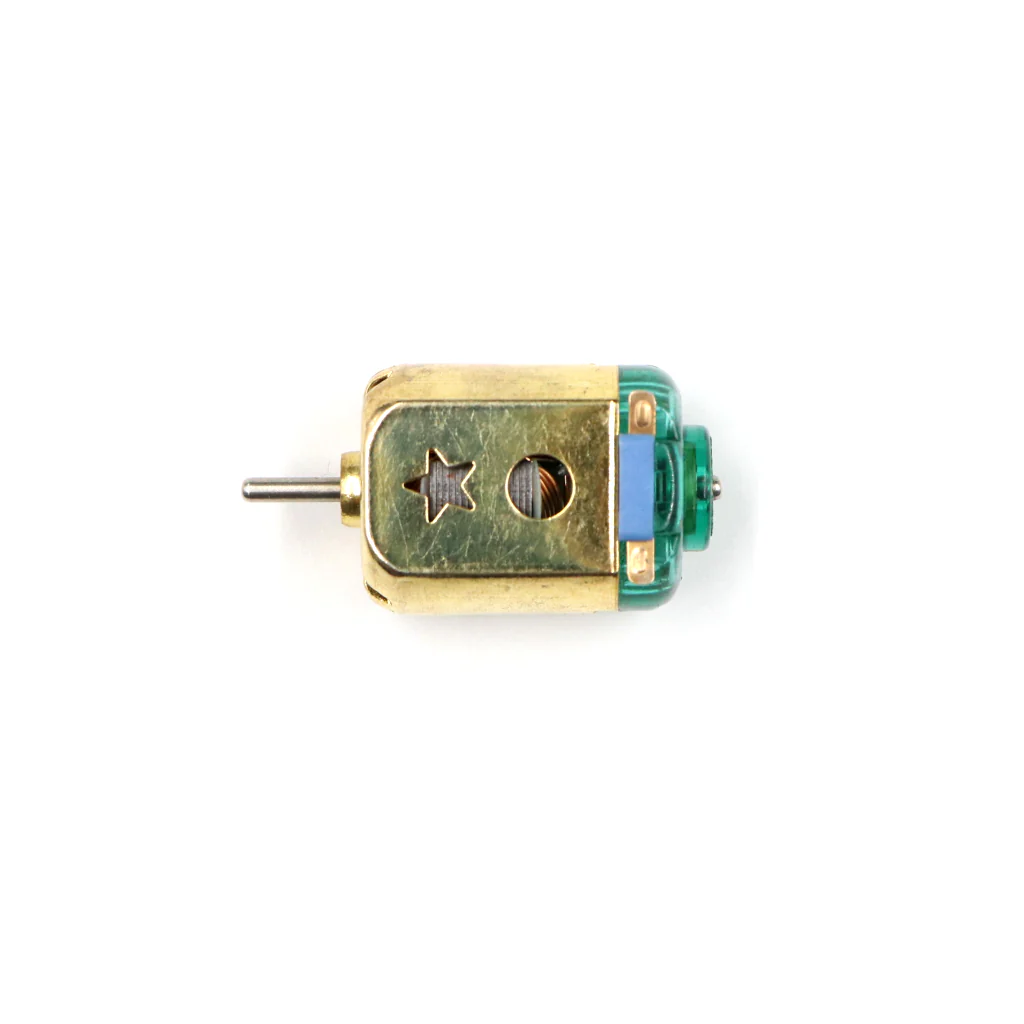Golden DC Toy Motor - Small Single Shaft High RPM 3V Max (38 x 20 x 15mm) - Image 4