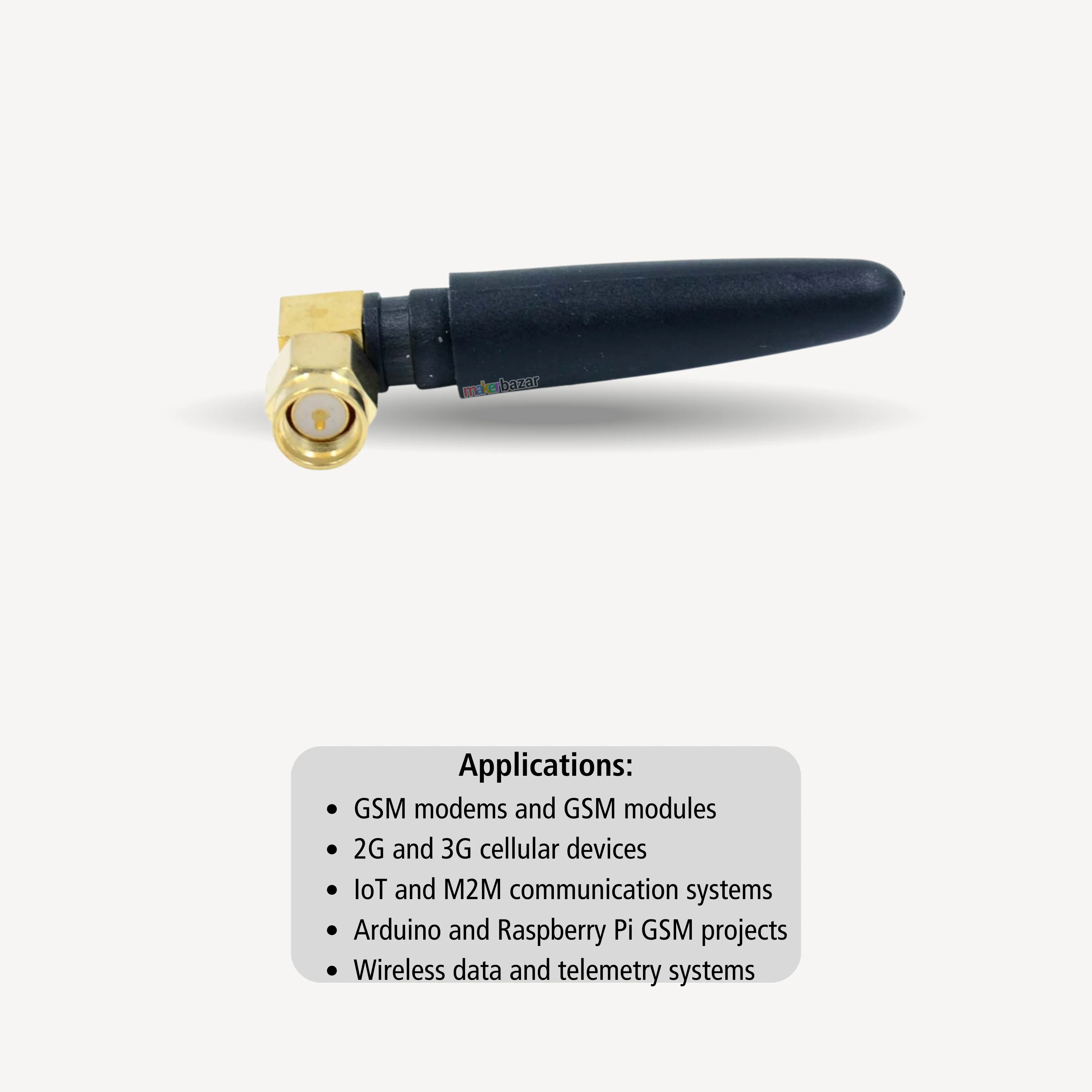 [Type-2] 2dBi GSM External Antenna SMA Quad Band 2G/3G - Image 4