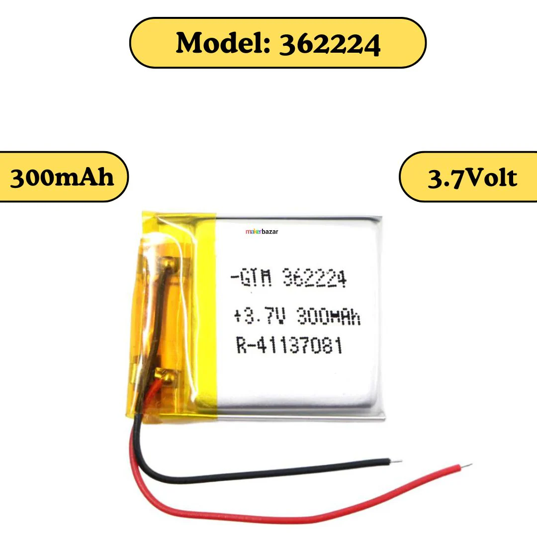 GTM: Lipo Battery - Single Cell Lithium Polymer Battery - Image 5