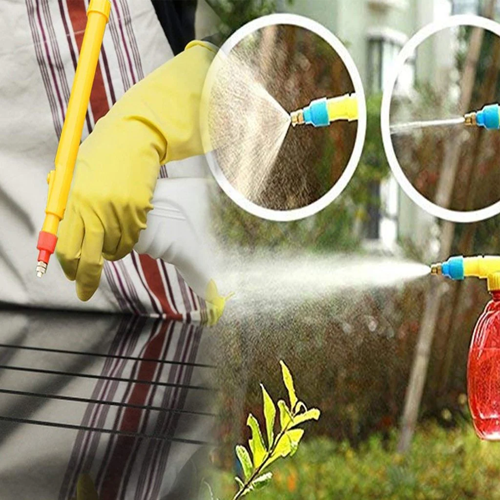 Handheld Bottle Sprayer Pump with Adjustable Brass Nozzle for DIY/Garden/Wash - Image 5