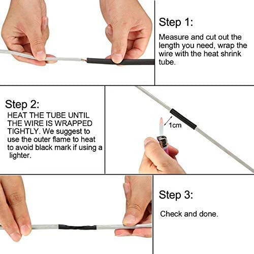 Transparent Heat Shrink Sleeve Tube For Wire Protection - Image 5