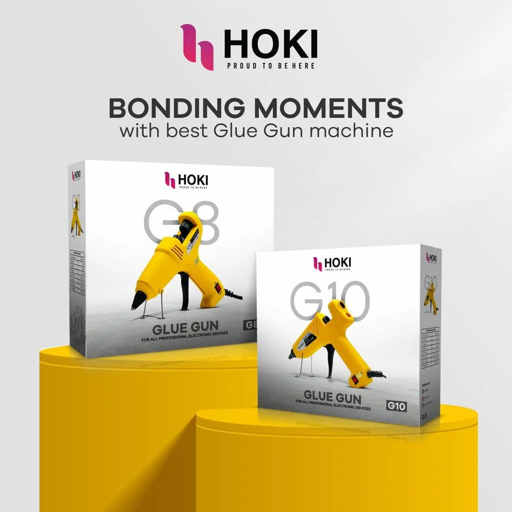 Hoki: Glue Guns Hot-Melt Wired Professional Glue-Gun - Image 3