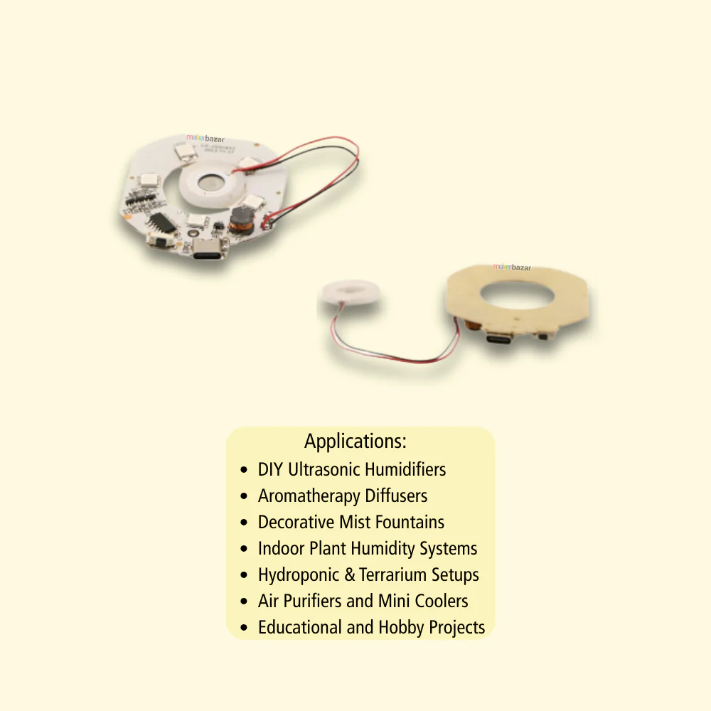 Humidifier Atomizer Circuit Board with LED Ring - Image 3