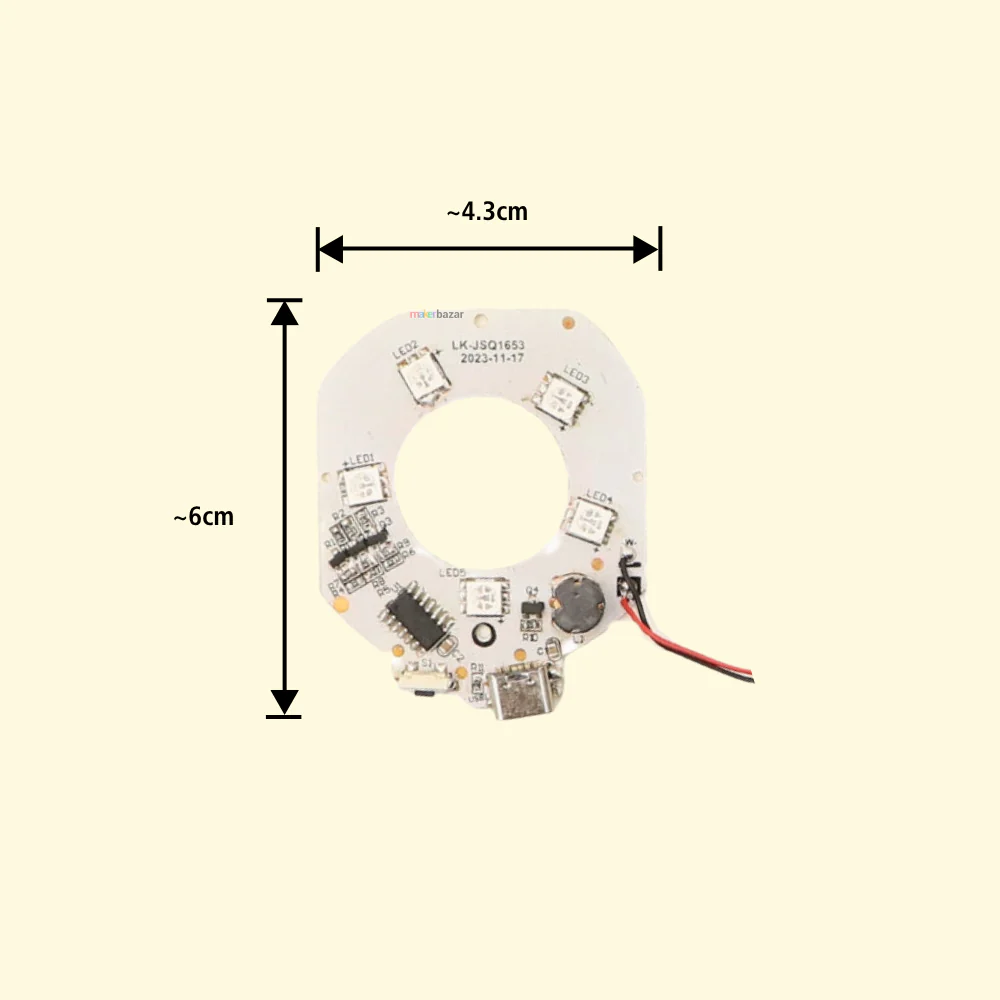Humidifier Atomizer Circuit Board with LED Ring - Image 5