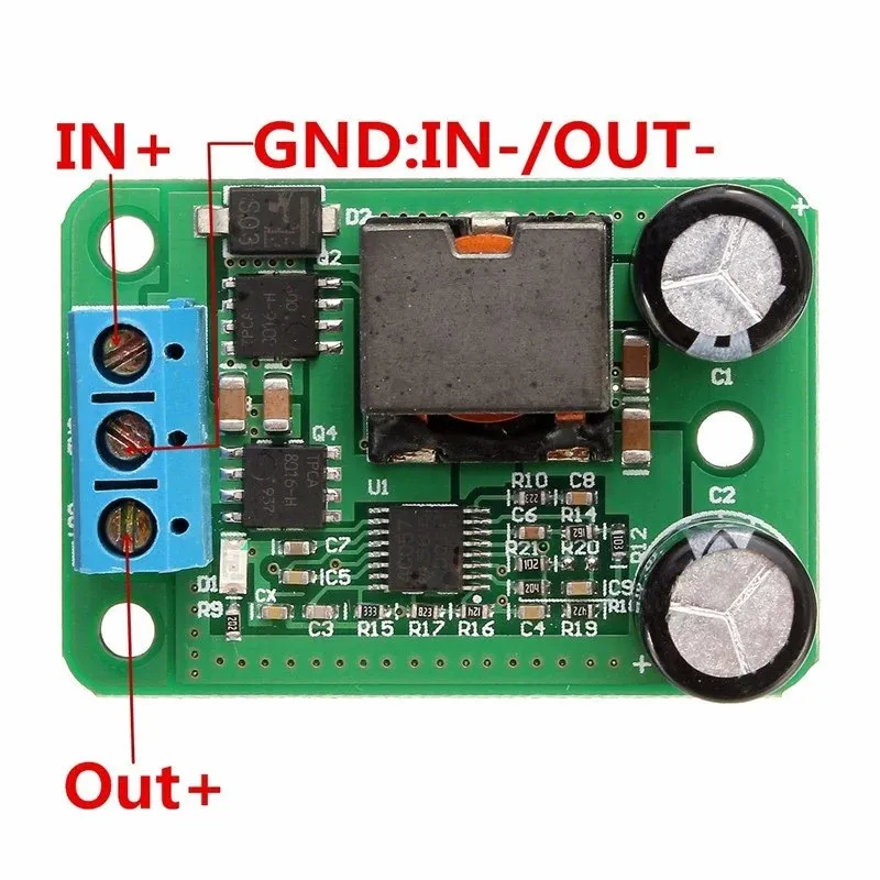 HW-468 DC-DC step-down module 24v/12V to 5V/5A power supply 9-35V - Image 3