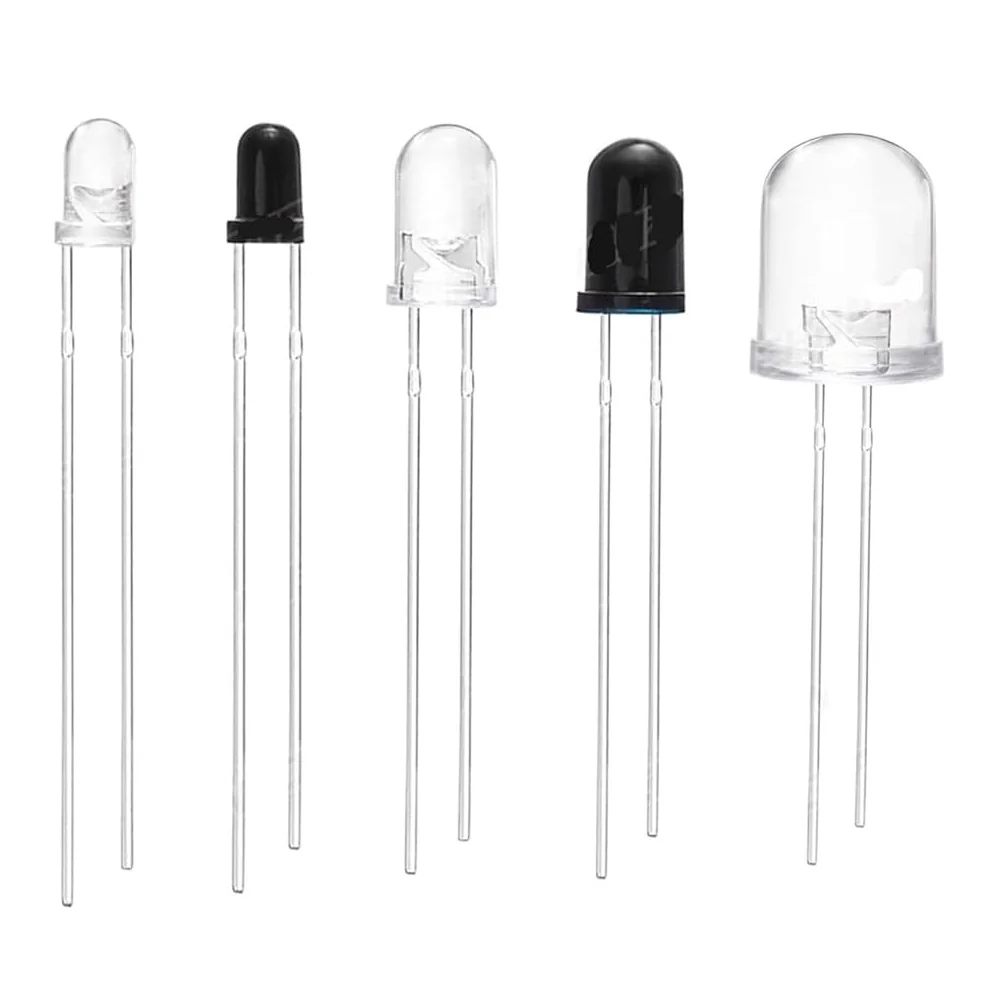 IR Receiver & Transmitter LED Pair (Round Head) - Image 5