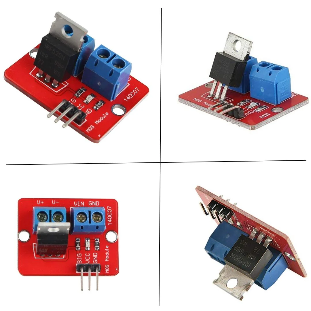 IRF520 MOSFET Driver Module - Image 3