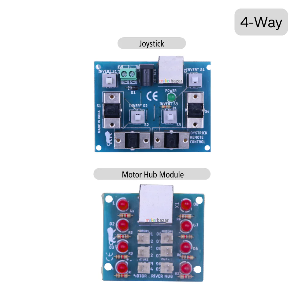 RC Joystick Module With Motor Driver Hub [Combo] - Image 3
