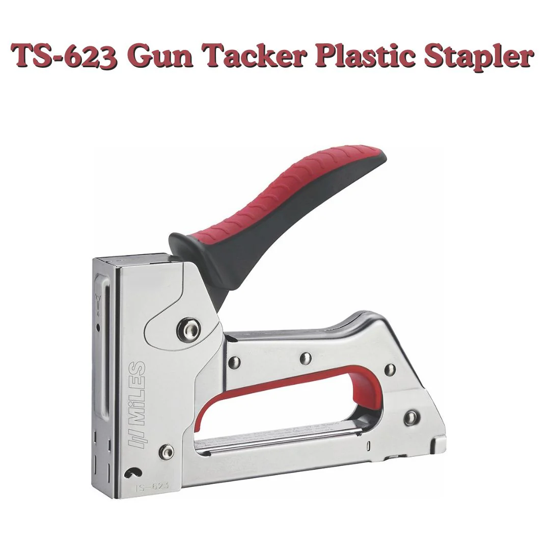 Miles: Manual Gun Tacker Plastic Stapler - Image 3