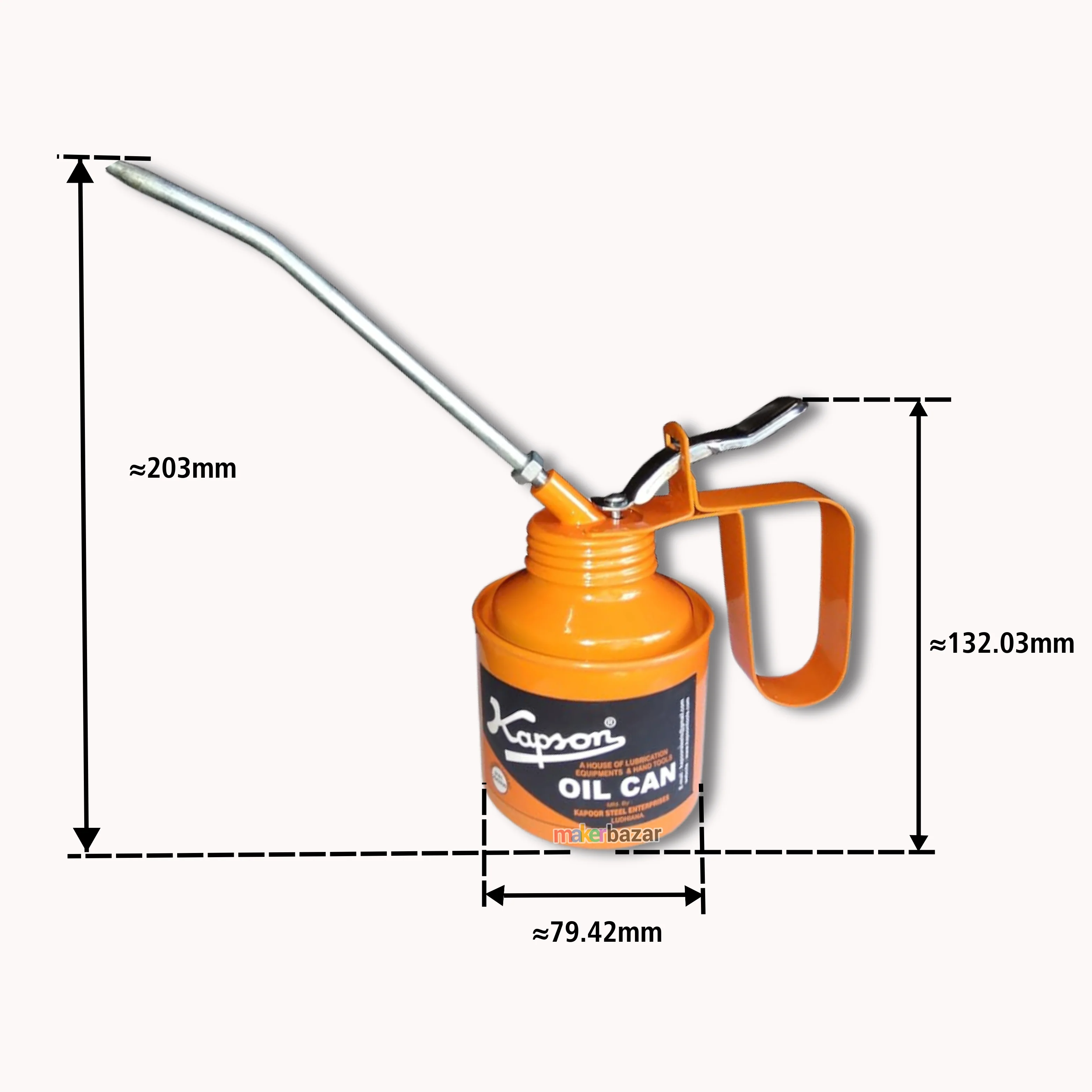Kapson Heavy Duty Manual Lubrication Oil Can - Image 5