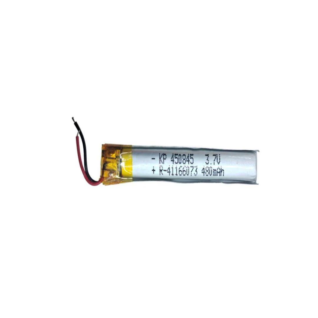 KP: 3.7V 480mAh Lipo Battery - Single Cell Lithium Polymer Battery - Image 3