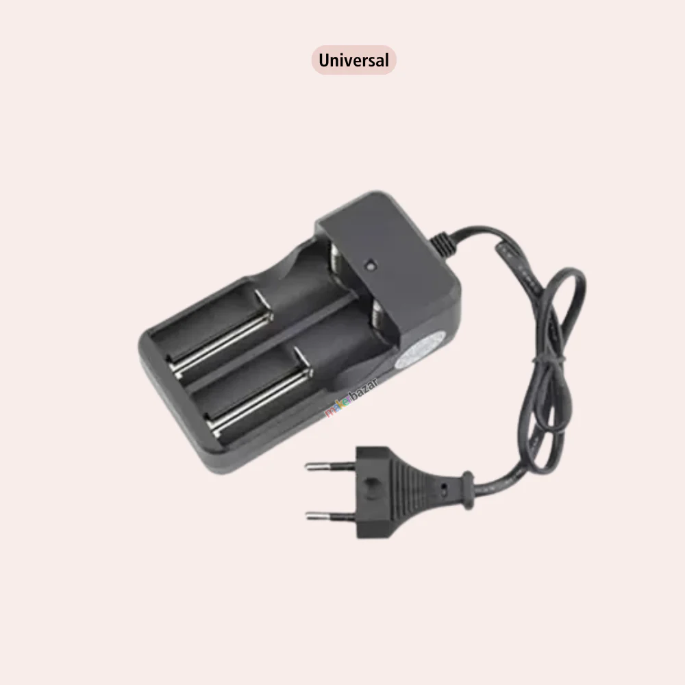 [Type 3] Li-ion Dual Battery Charger with EU/Indian AC Cord - Image 4