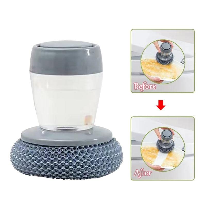Liquid Soap Dispenser With Scrubber - Image 5