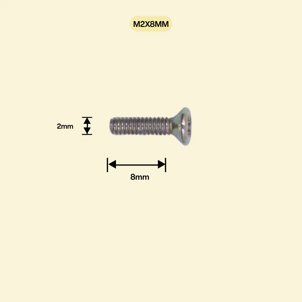 Screws/Nuts & Bolts Set (Golden Plated) - Pack of 10 - Image 3