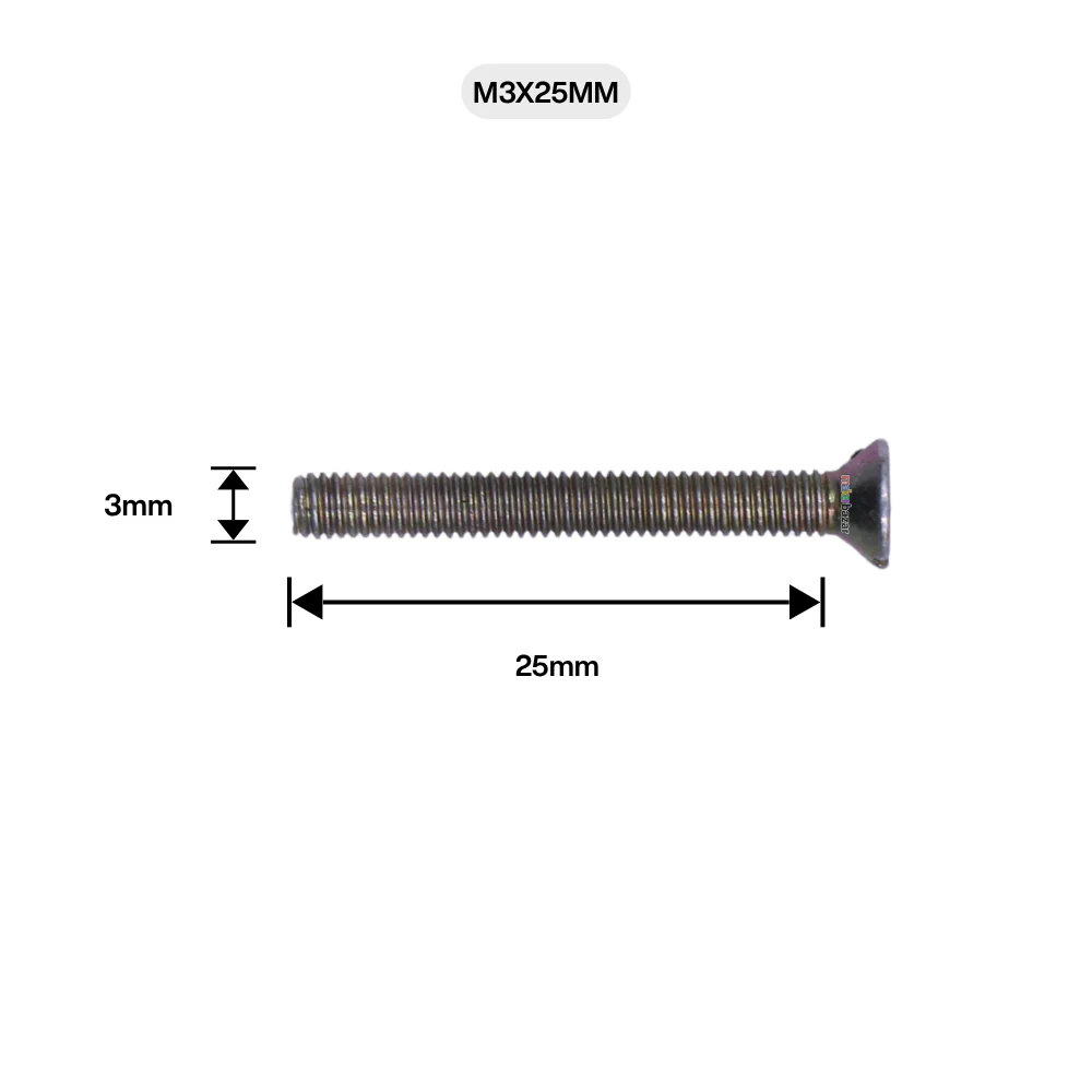 Screws/Nuts & Bolts Set (Golden Plated) - Pack of 10 - Image 31